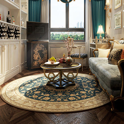 Hand Tufted Wool Rugs Silk Pattern Style voor woonkamer Eetkamer Gang Villa