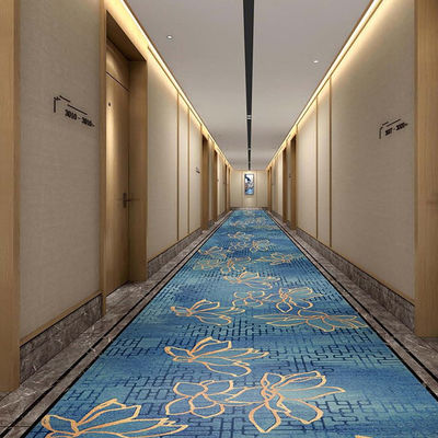 Flower Pattern Tufted Banquet Carpet voor luxe hotelcorridor en casino balzaal