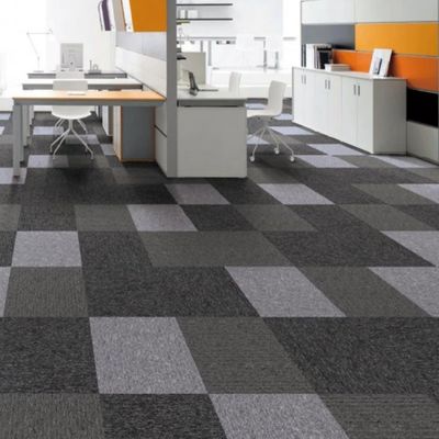 Office Luxury Commercial Square Carpet Tile 50x50 geluidsisolatie Abstract Patroon