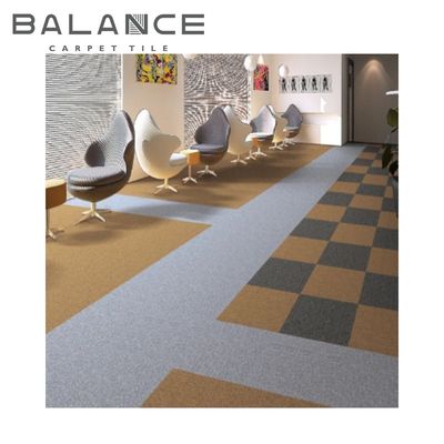 Office Luxury Commercial Square Carpet Tile 50x50 geluidsisolatie Abstract Patroon