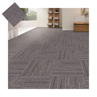 tapijttegels Beijing 50x50 Luxe Hotel PP Jacquard Commercieel kantoor PVC vloer Anti-glijdend