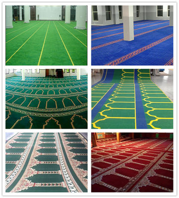 Moskee Gebeds tapijt 100% Acryl hand Tufted Solution Geverfd Islamitisch vloerbedekking