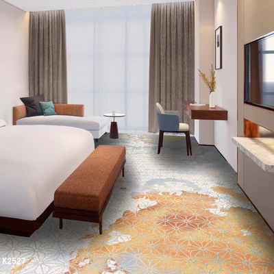 Prijs 5 sterren hotel Stock tapijten Nylon Print Sala Flooring Alfombra voor vergaderruimte