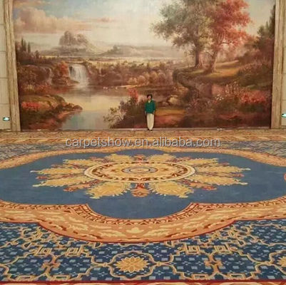 Acrylviscose wand-naar-wand rollen voor hotelcorridors en kantoren 10 mm stapelgewicht