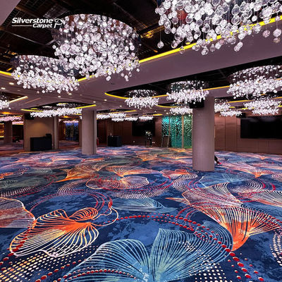 Hotel Lobby Corridor MACHINE Made Custom Axminster tapijt Wand tot Wand Print Moquette