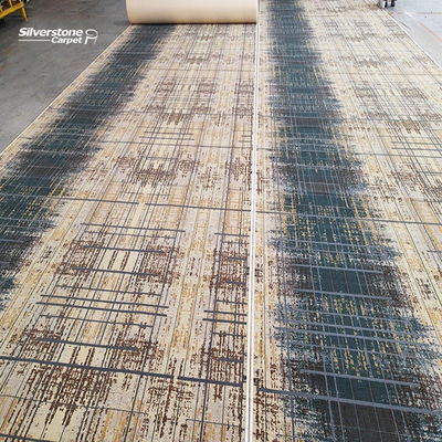 Hotel Lobby Corridor MACHINE Made Custom Axminster tapijt Wand tot Wand Print Moquette