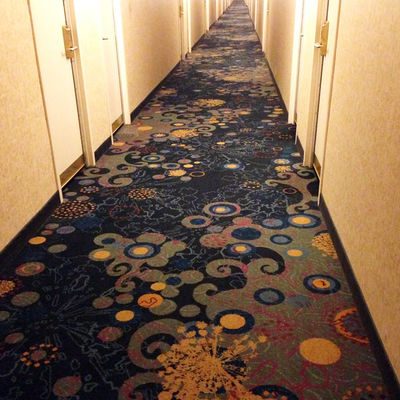 Op maat gemaakt 5 sterren hotel banketzaal tapijt en tapijt hoge kwantiteit tapijt dichtheid 7x7-7x12