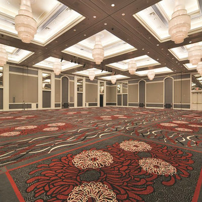 Op maat gemaakt 5 sterren hotel banketzaal tapijt en tapijt hoge kwantiteit tapijt dichtheid 7x7-7x12