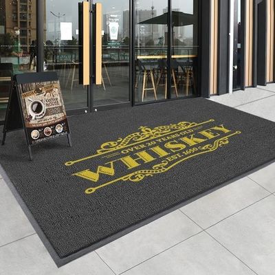 Nitril rubber backing multi-functionele synthetische gaas gymmat met op maat gedrukte