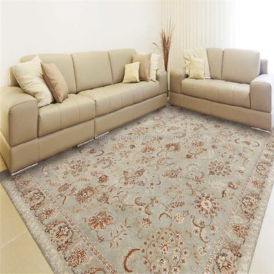 Moderne ontwerp Tufted Cut Pile Techniek 10mm Dikte Oval 100% Wolle tapijt Handgemaakt voor thuis