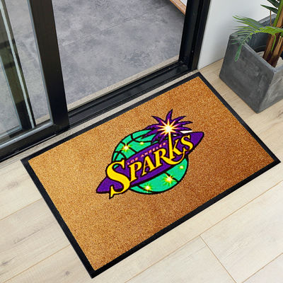 Abstract Patroon Silverstone High Density Wasbare Nylon Printed Doormat Entrance Mat