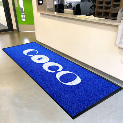 Carpet Door Mat Niet-glijdend PVC spoel vloer kussen voor welkomst ingang voordeur matten