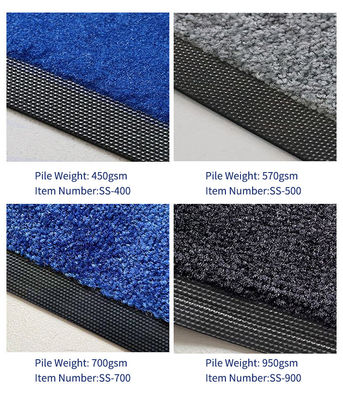 Carpet Door Mat Niet-glijdend PVC spoel vloer kussen voor welkomst ingang voordeur matten