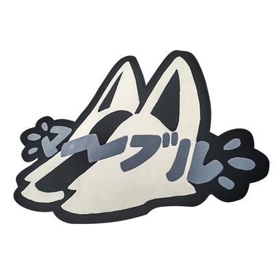 Gepersonaliseerde Tufted Custom Anime Cartoon Sneaker 3D Design Logo Die Cut Carpet Area Rugs