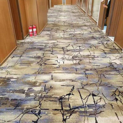 Gedrukt nylon tapijt in rechthoekige vorm voor hotelbalzaal en gang decoratie