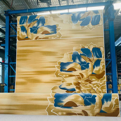 Brandbestendig banketkamer hotel tapijt met gemiddelde stapelhoogte en 3D-geprinte ontwerp