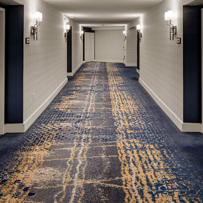 Medium Pile Nylon Hotel tapijt voor op maat ontworpen gangen en wand-op-wand vloerbedekking