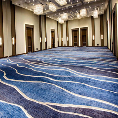 Hoteelstijl tapijt voor de gang Custom Nylon Flower Carpet
