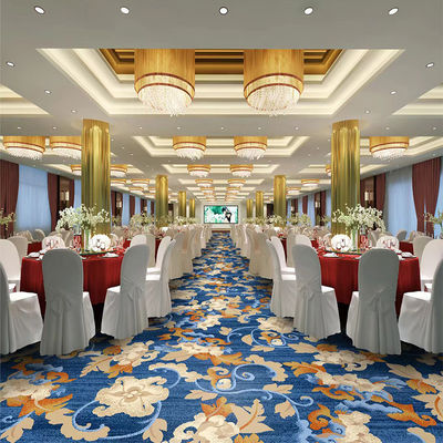 Hotel tapijt ontwerp met duurzame nylon wand-tot-wand dekking
