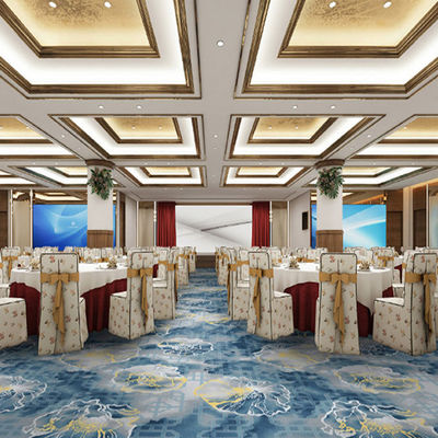 Hotel tapijt ontwerp met duurzame nylon wand-tot-wand dekking