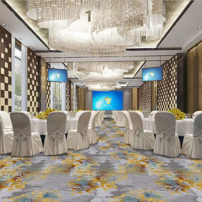 Hotel tapijt ontwerp met duurzame nylon wand-tot-wand dekking