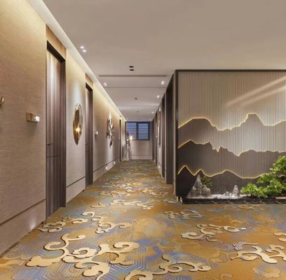 Print Moderne vloerversiering Hotel tapijten met MACHINE MADE Nylon Custom