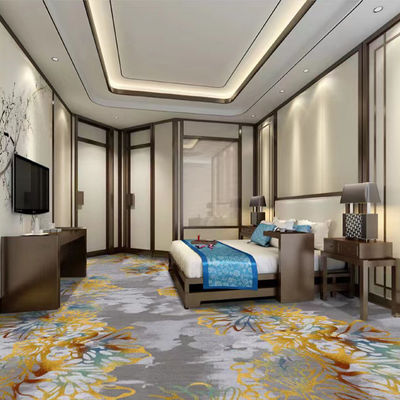 Moderne stijl 13 mm Pile Hotel Corridor 3D geprinte tapijt voor binnen- en buitenruimten