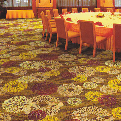 Abstract Patroon Muur tot Muur Gang Nylon Printing Carpet Voor Hotel Eetkamer
