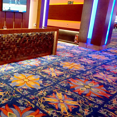 Luxe wol vloer tapijt voor hotels Film theater ontwerp Custom Pattern vervaardigd