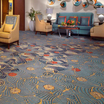 Luxe wol vloer tapijt voor hotels Film theater ontwerp Custom Pattern vervaardigd