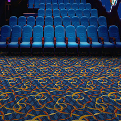 Luxe wol vloer tapijt voor hotels Film theater ontwerp Custom Pattern vervaardigd