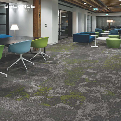 Medium Pile Colorpoint Soundproof Wasbaar Vierkante Kantoor Ruimte Commerciële tapijttegels