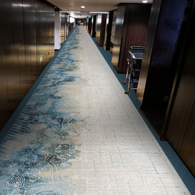 Hotel Home Office Hallway Prayer Anti-Slip Nylon Printed Carpet met Loop Pile Design