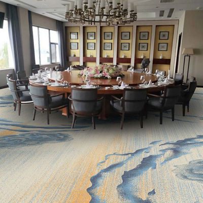 Hotel Home Office Hallway Prayer Anti-Slip Nylon Printed Carpet met Loop Pile Design