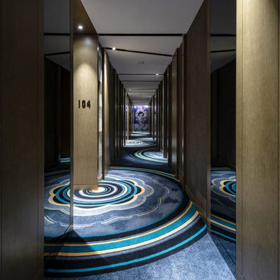 Antimicrobiële handgemaakte wol zijde tapijt voor de hal binnen in luxe hotel decoratie