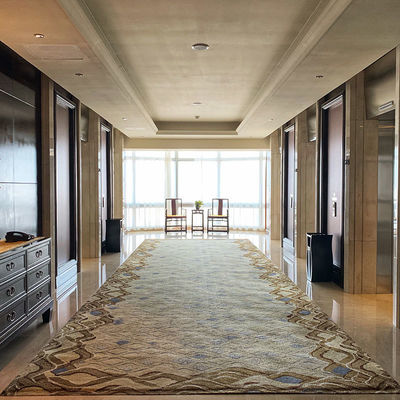 3D Hand Tufted Carpet Soft Square Meter Wol en zijde Custom Pattern voor Luxe Hotel