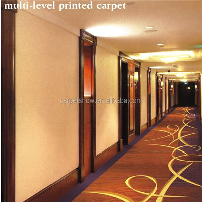 Gepersonaliseerde kleur 100% Nylon gedrukt tapijt voor hotels Banketzalen Slaapkamers Outdoor Decoratief PVC