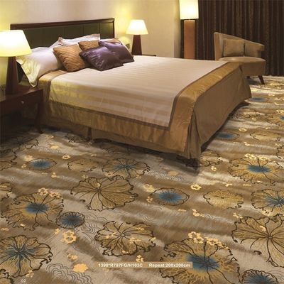 Custom 100% wol Nylon gedrukte tapijt voor thuis Hotel gebeden gesneden stapel Tufted rollen slaapkamer
