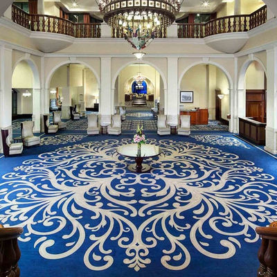 Voorbeeld milieuvriendelijk Nylon gedrukt muur aan muur Hotel Modern Design Ballroom tapijt
