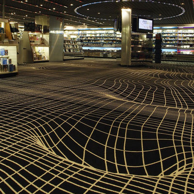 Voorbeeld milieuvriendelijk Nylon gedrukt muur aan muur Hotel Modern Design Ballroom tapijt