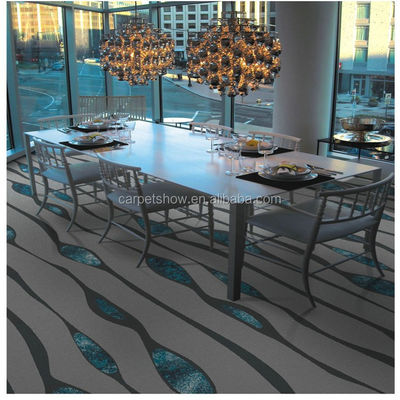 Nylon Outdoor Bathroom Hotel Roll Shape Carpet met gesneden stapel en Jacquard Technics