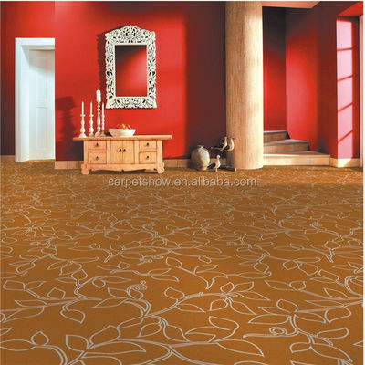 Nylon Outdoor Bathroom Hotel Roll Shape Carpet met gesneden stapel en Jacquard Technics