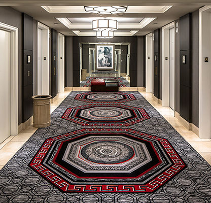Hoogdichte wol Nylon banketzaal vloer Axminster Hotel tapijt voor 5 sterren hotel