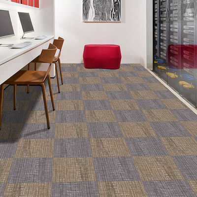 Brandbestendige nylon commerciële kantoor vloer tapijttegels met moderne stijl waterdicht
