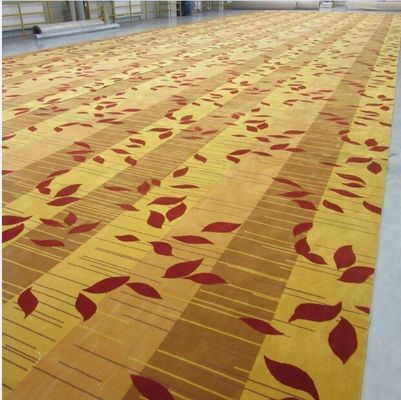 PP-steun 7x7 7x8 7x9 7x10 7x11 7x12 Axminster tapijt Wand tot muur Broadloom tapijt 5ster Luxe Hotel tapijt