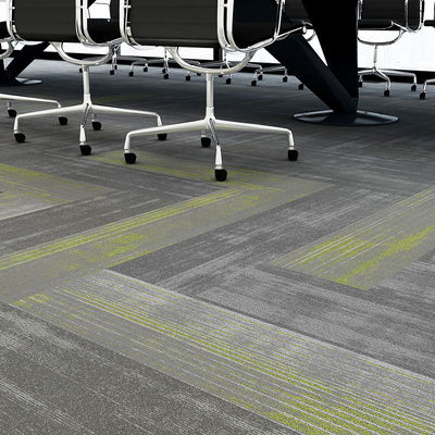 Hoge kwaliteit tapijt slijtvast Afneembare kantoor modern vloertegel veilig PVC nylon dikte tapijttegels