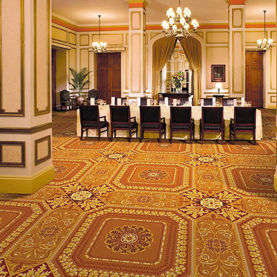 Axminster Cut Pile Pattern Carpet Roll voor 5 Star Hotel Ballroom Decoratie