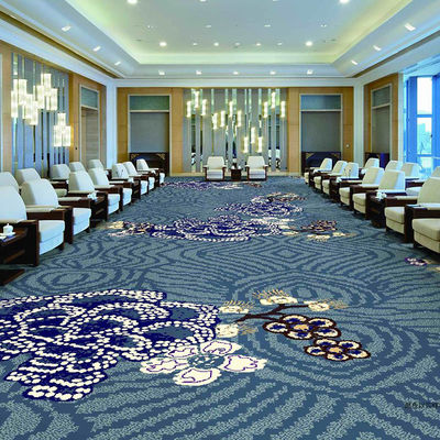 Luxe Axminster Casino tapijten in klassieke balzaal stijl voor hotel vergaderruimtes