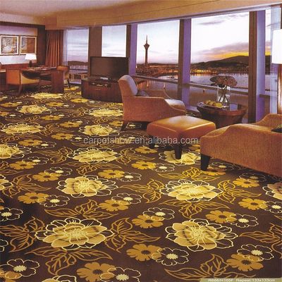 Luxe Axminster Casino tapijten in klassieke balzaal stijl voor hotel vergaderruimtes