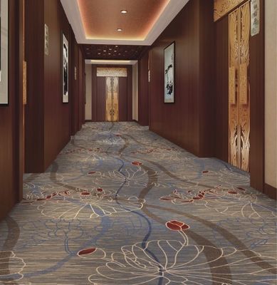 Custom Axminster tapijt in machine-gemaakte Jacquard stijl voor luxe accommodaties